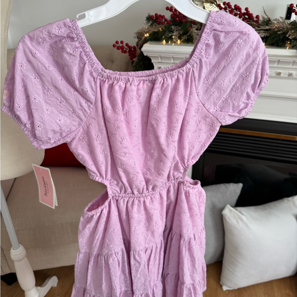 Juicy Couture Lilac kids dress size 10 - Picture 9 of 9